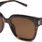 Classic Polarized Sunglasses for Women Men Trendy Square Frame