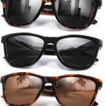 Polarized Sunglasses Womens Trendy Classic Retro Womens Sunglasses Men Driving Sun Glasses UV Protection